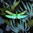 Holographic Dragonfly Sticker Online Hot Sale