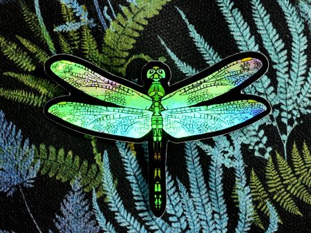 Holographic Dragonfly Sticker Online Hot Sale