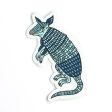 Cute Lil  Armadillo Vinyl Sticker Supply