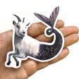 Goat Mermaid (Capricorn) Vinyl Sticker Online Hot Sale