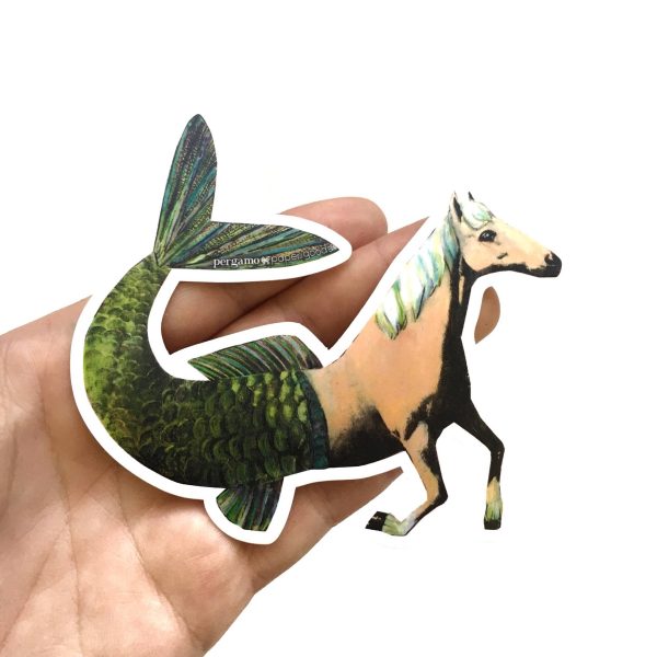 Horse Mermaid Vinyl Sticker Online now