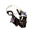 Skunk & Flowers Enamel Pin Online