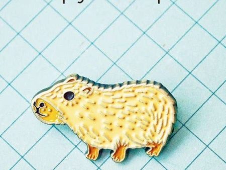 Capybara Enamel Pin on Sale