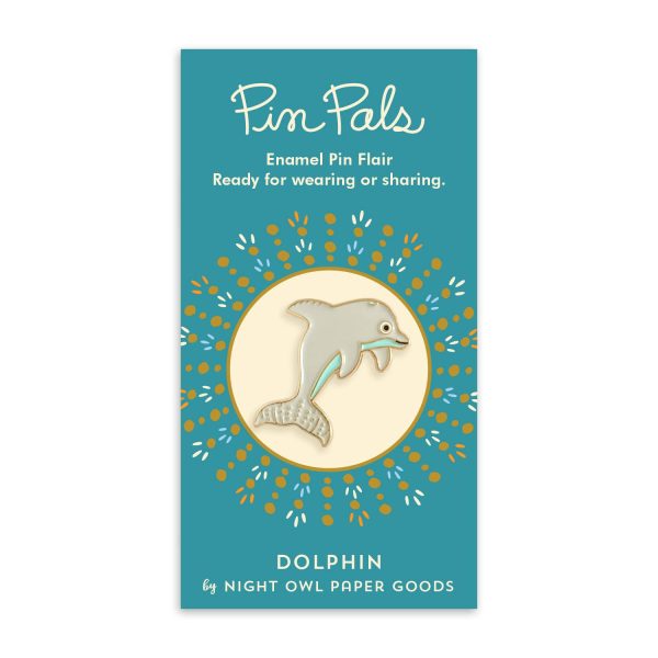 Dolphin Enamel Pin Cheap