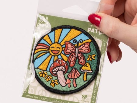 Sunshine Daydream Iron-On Patch Hot on Sale