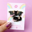 Vampire Cat Enamel Pin Online