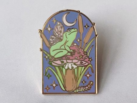 Frog Fairy Enamel Pin Fashion