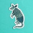 Cute Lil  Armadillo Vinyl Sticker Supply