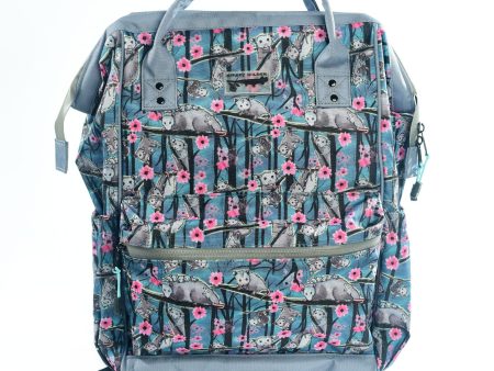 Opossum Blossom Laptop Backpack Fashion