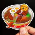 Holographic Ramen Otter Sticker For Cheap